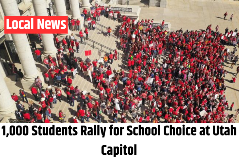 1,000 Students Rally for School Choice at Utah Capitol