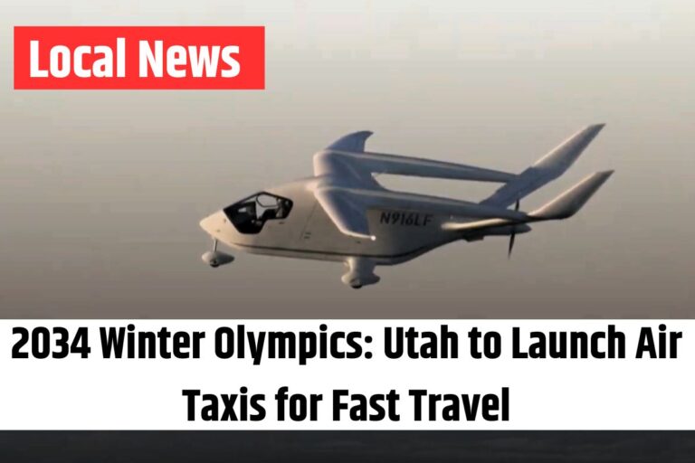 2034 Winter Olympics Utah to Launch Air Taxis for Fast Travel