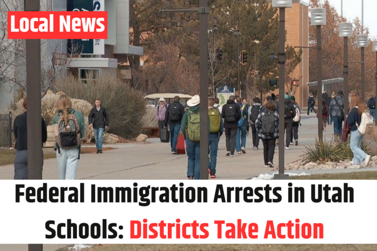 Federal Immigration Arrests in Utah Schools Districts Take Action