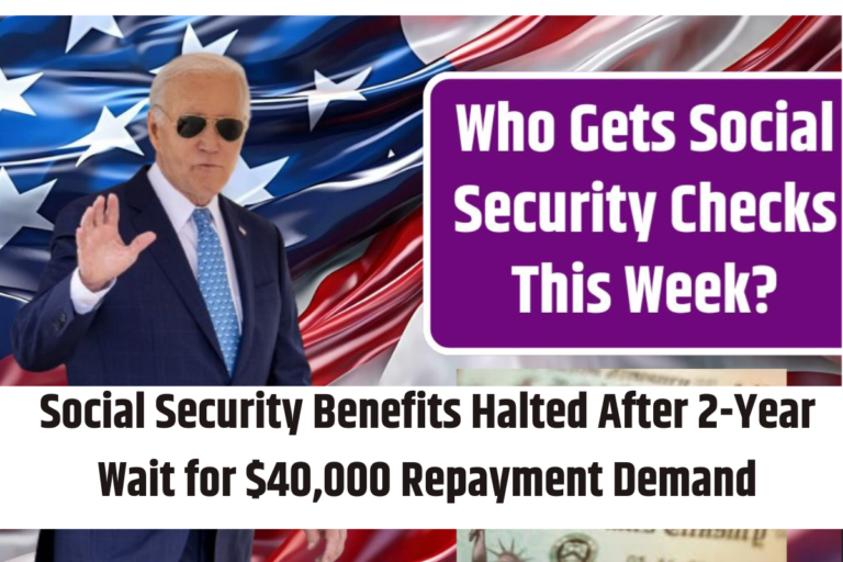 Social Security Benefits Halted After 2-Year Wait for $40,000 Repayment Demand