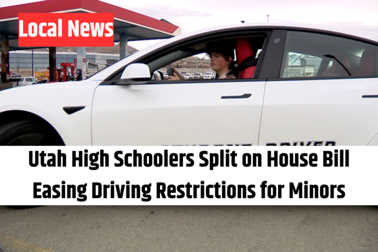 Utah High Schoolers Split on House Bill Easing Driving Restrictions for Minors