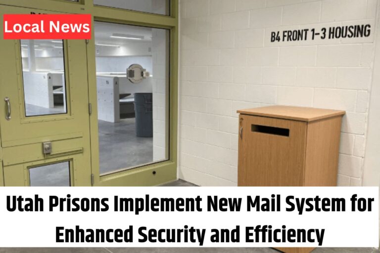 Utah Prisons Implement New Mail System for Enhanced Security and Efficiency