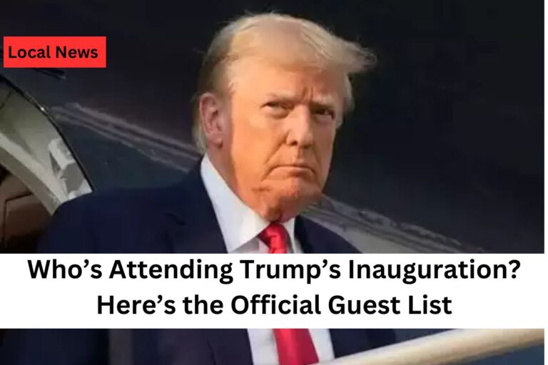 Who’s Attending Trump’s Inauguration Here’s the Official Guest List