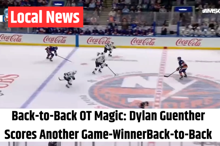 Back-to-Back OT Magic Dylan Guenther Scores Another Game-Winner