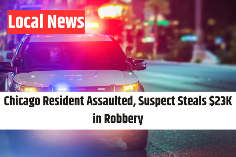 Chicago Resident Assaulted, Suspect Steals $23K in Robbery