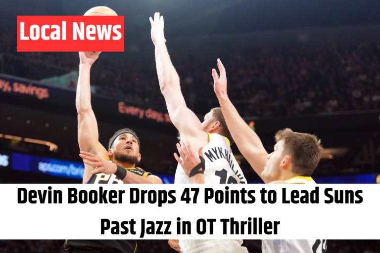 Devin Booker Drops 47 Points to Lead Suns Past Jazz in OT Thriller