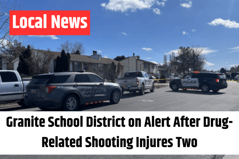 Granite School District on Alert After Drug-Related Shooting Injures Two