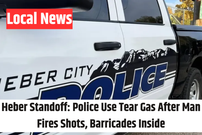 Heber Standoff Police Use Tear Gas After Man Fires Shots, Barricades Inside