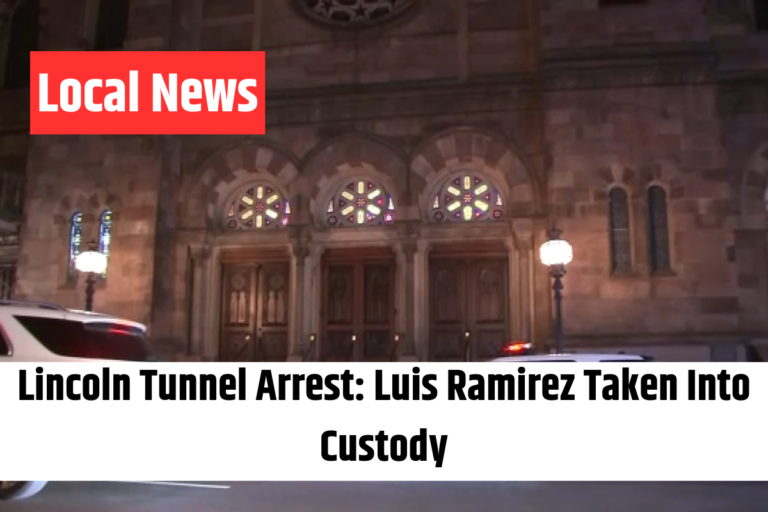 Lincoln Tunnel Arrest Luis Ramirez Taken Into Custody