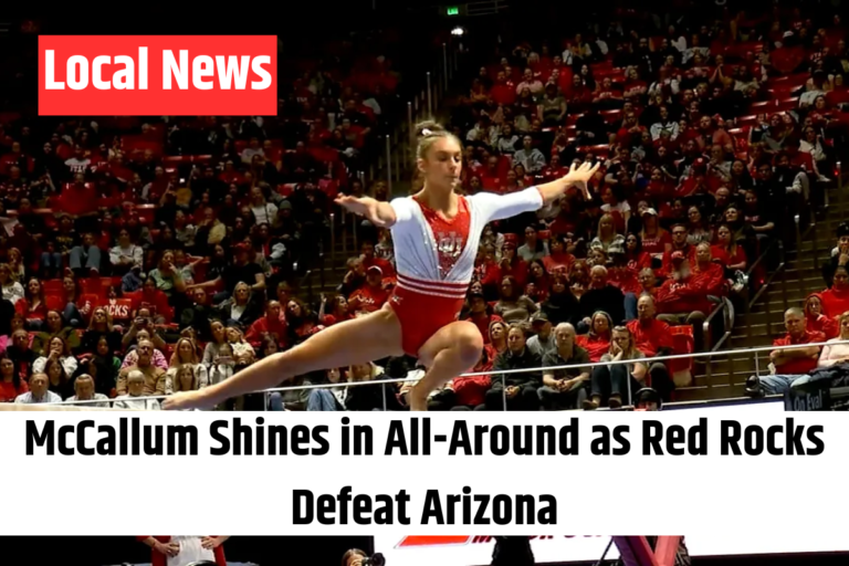 McCallum Shines in All-Around as Red Rocks Defeat Arizona