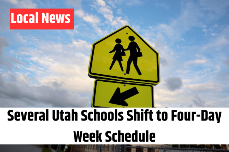 Several Utah Schools Shift to Four-Day Week Schedule