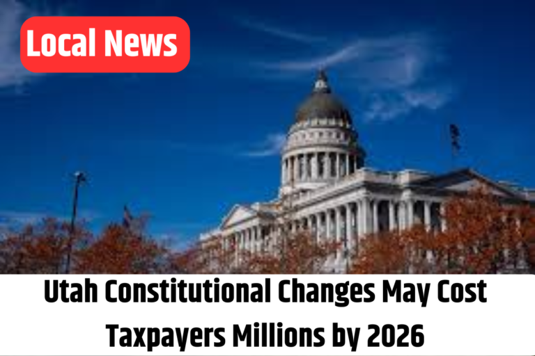 Utah Constitutional Changes May Cost Taxpayers Millions by 2026