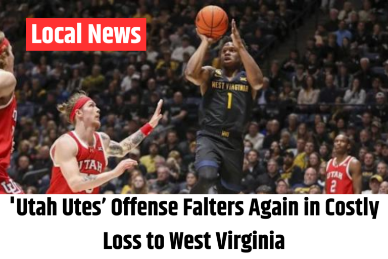 'Utah Utes’ Offense Falters Again in Costly Loss to West Virginia