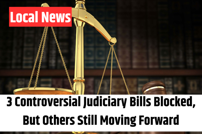 3 Controversial Judiciary Bills Blocked, But Others Still Moving Forward