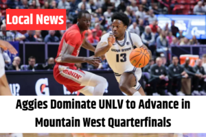 Aggies Dominate UNLV to Advance in Mountain West Quarterfinals