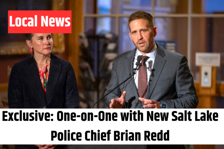 Exclusive One-on-One with New Salt Lake Police Chief Brian Redd