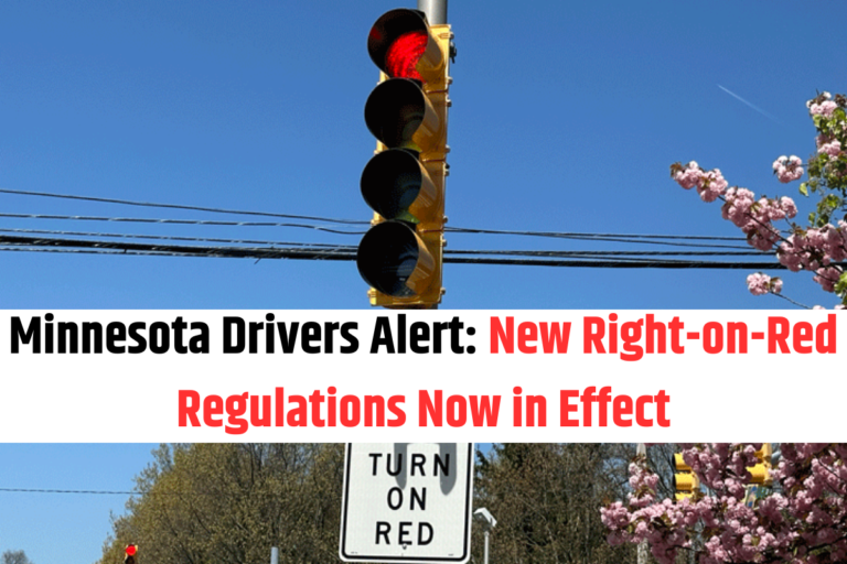 Minnesota Drivers Alert New Right-on-Red Regulations Now in Effect