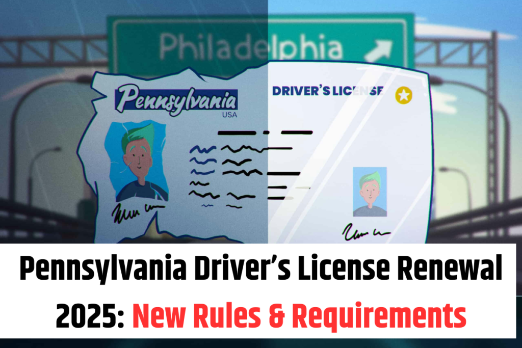 Pennsylvania Driver’s License Renewal 2025 New Rules & Requirements Explained