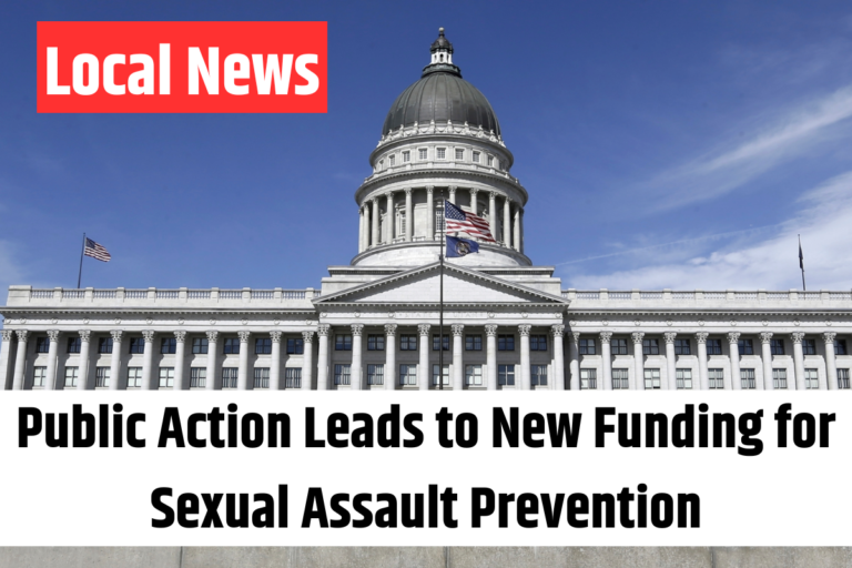 Public Action Leads to New Funding for Sexual Assault Prevention