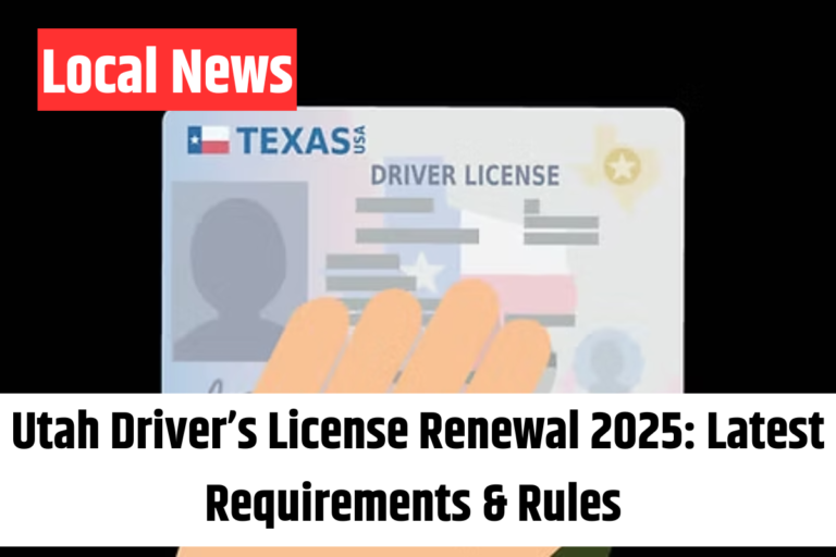 Utah Driver’s License Renewal 2025 Latest Requirements & Rules