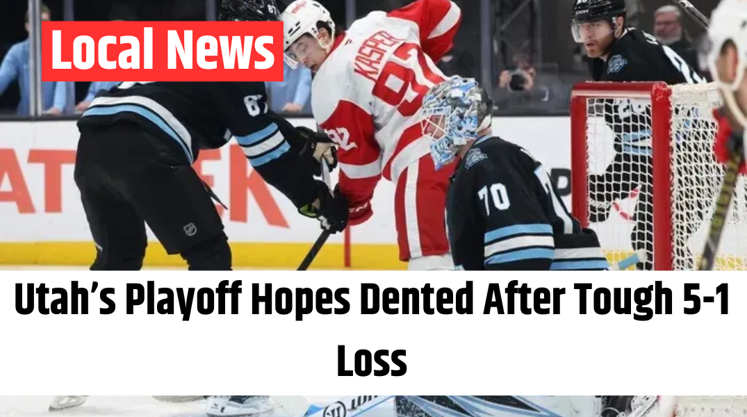 Utah’s Playoff Hopes Dented After Tough 5-1 Loss
