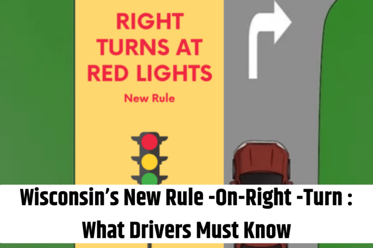 Wisconsin’s New Rule -On-Right -Turn What Drivers Must Know