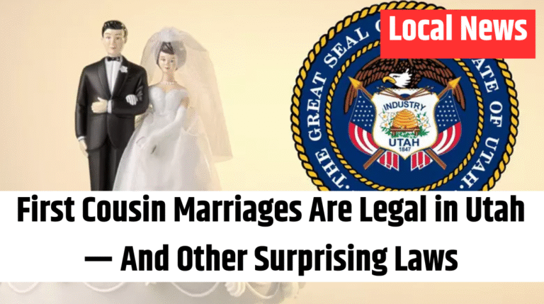 First Cousin Marriages Are Legal in Utah — And Other Surprising Laws