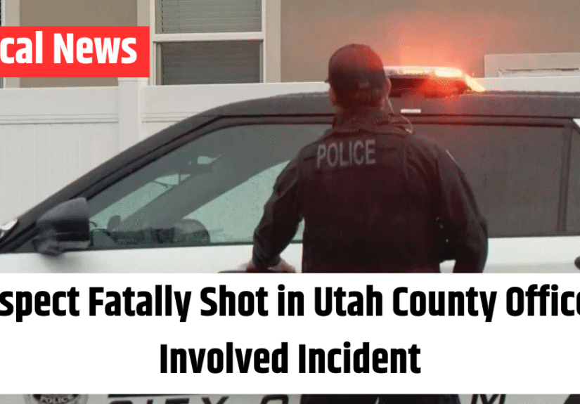 Suspect Fatally Shot in Utah County Officer-Involved Incident